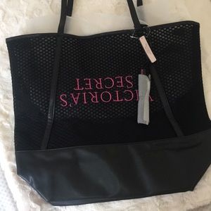 Black mesh VS tote bag